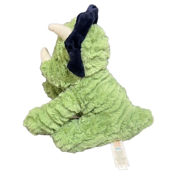 Carter’s just one you triceratop plush stuffed  for LIGHTHOUSE RESCUE NONPROFIT - Picture 4 of 5